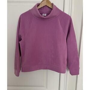 Gap Kids fleece turtleneck sweater girl's Sz. XL (12) NWT pink